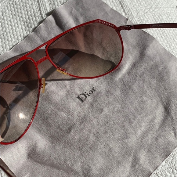 Dior Metal Aviator Sunglasses - Picture 13 of 14